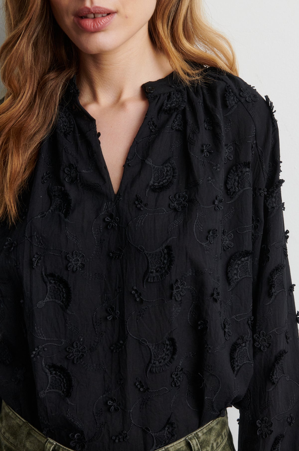 Second Female Rosalil Black Blouse
