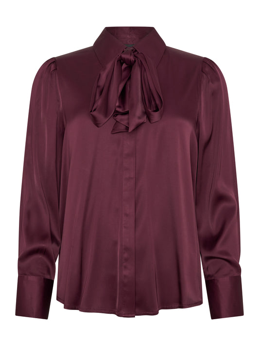 Ane Mone Liberty Burgundy Blouse