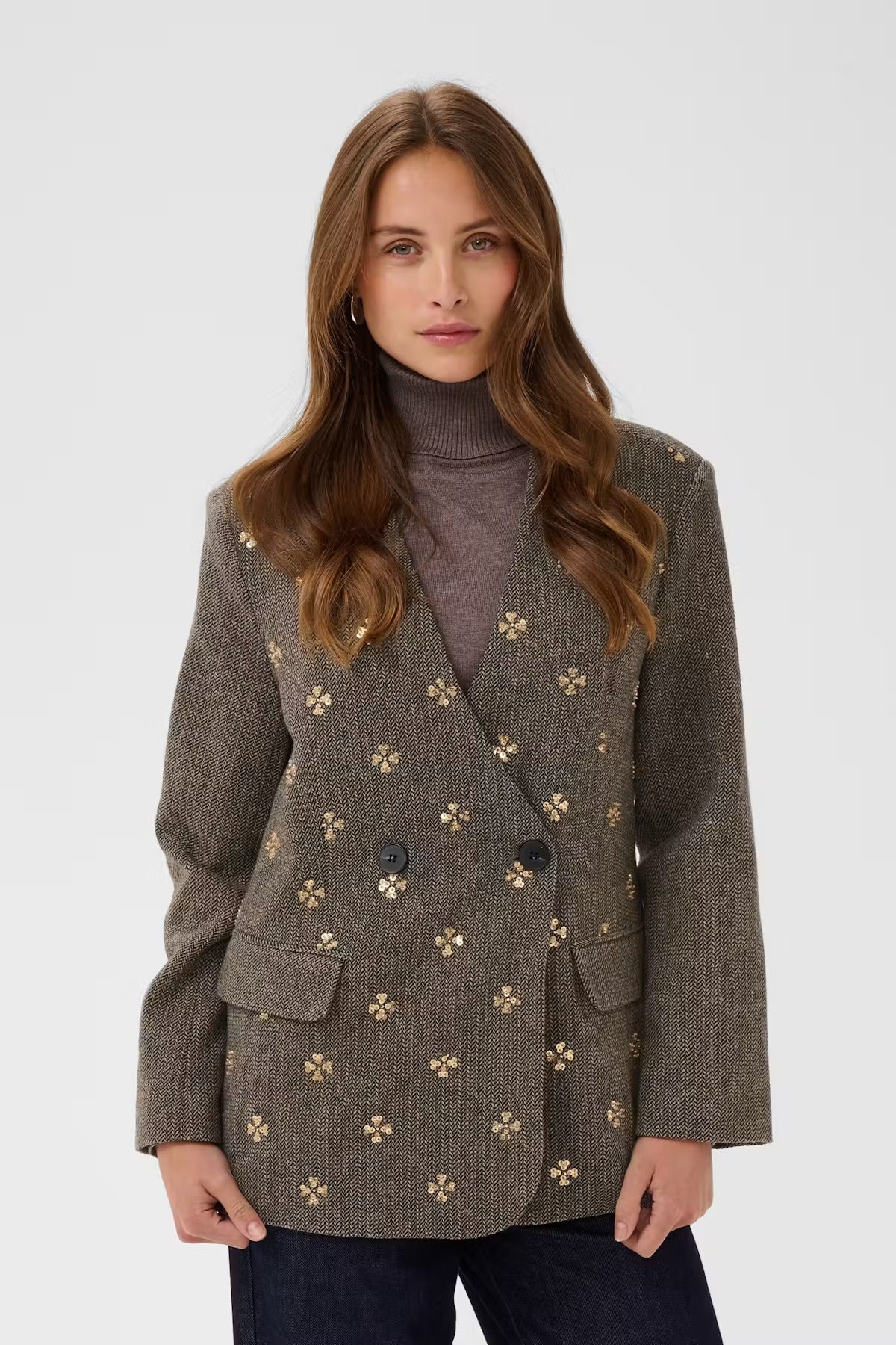Saint Tropez Terenciana Frost Gray Blazer