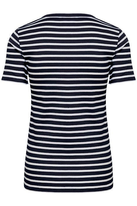 Saint Tropez Aster Stripe T-skjorte