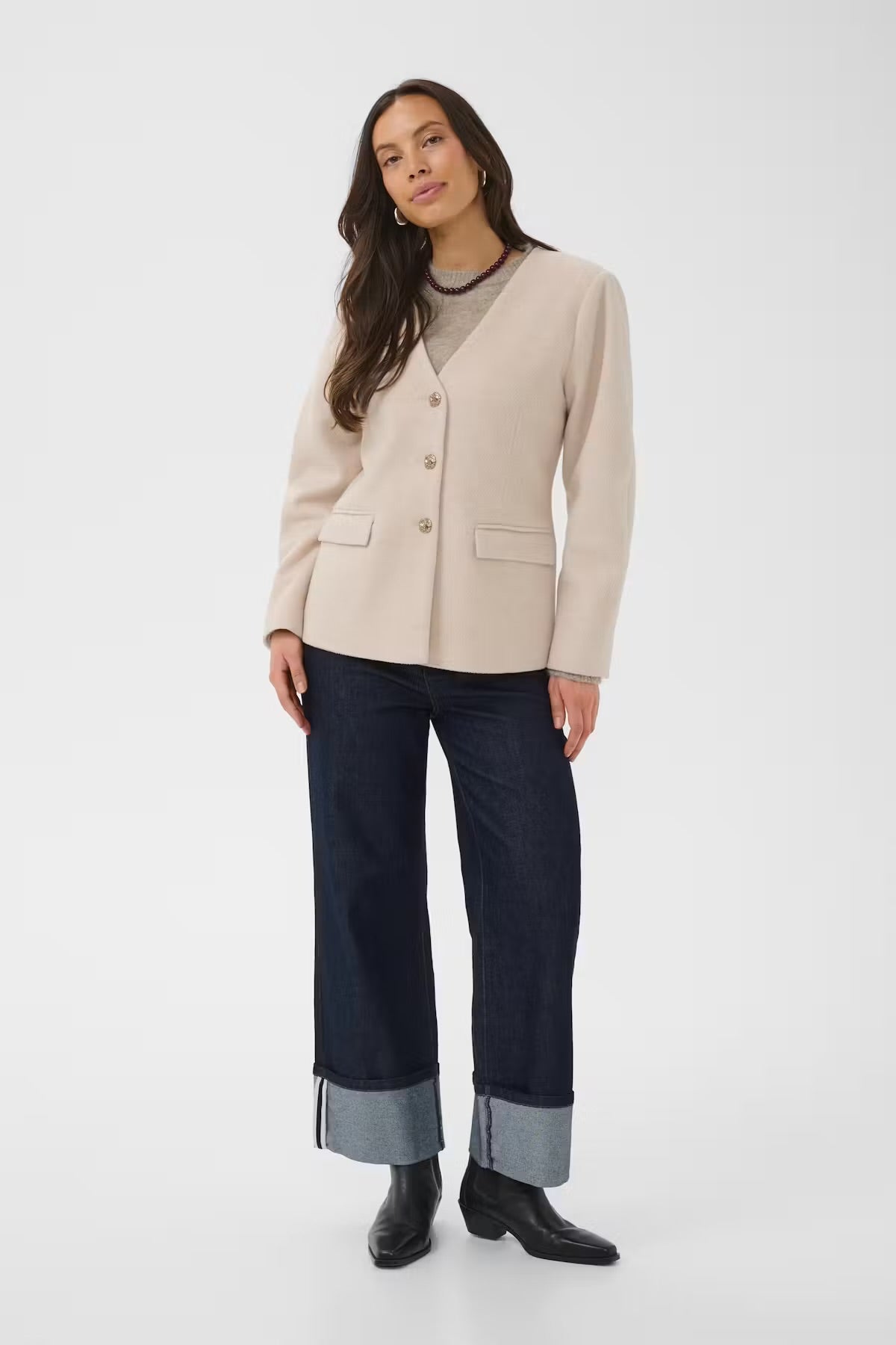 Saint Tropez Tahlia Birch Blazer