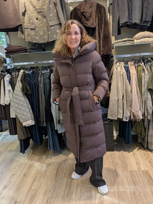 Aleksander Ronja Boxy Lang Seal Brown