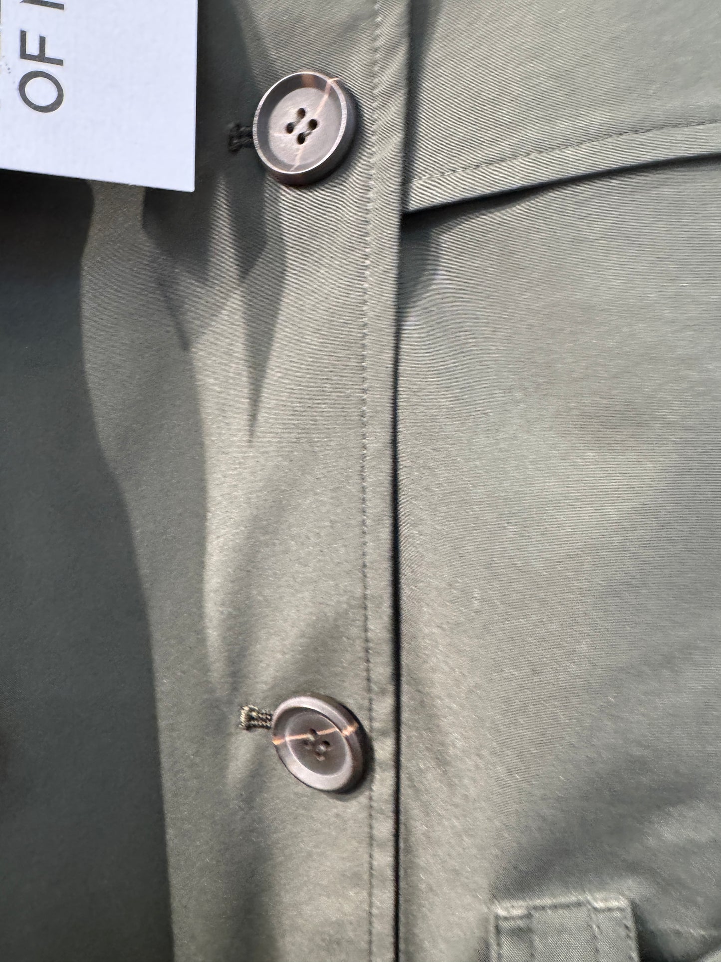 Aleksander Trench Oliven Jakke