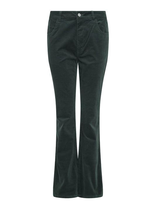 Anemone Lily Trouser Bottle Green