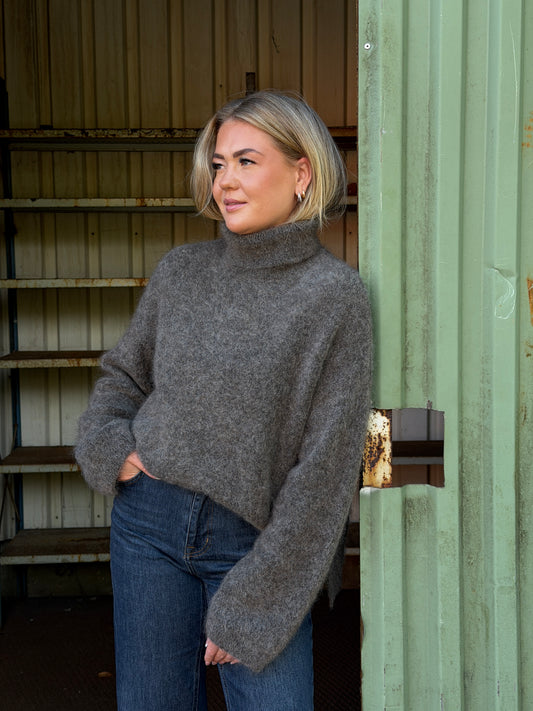 Rêve Andrea Moon Rock Turtleneck Genser