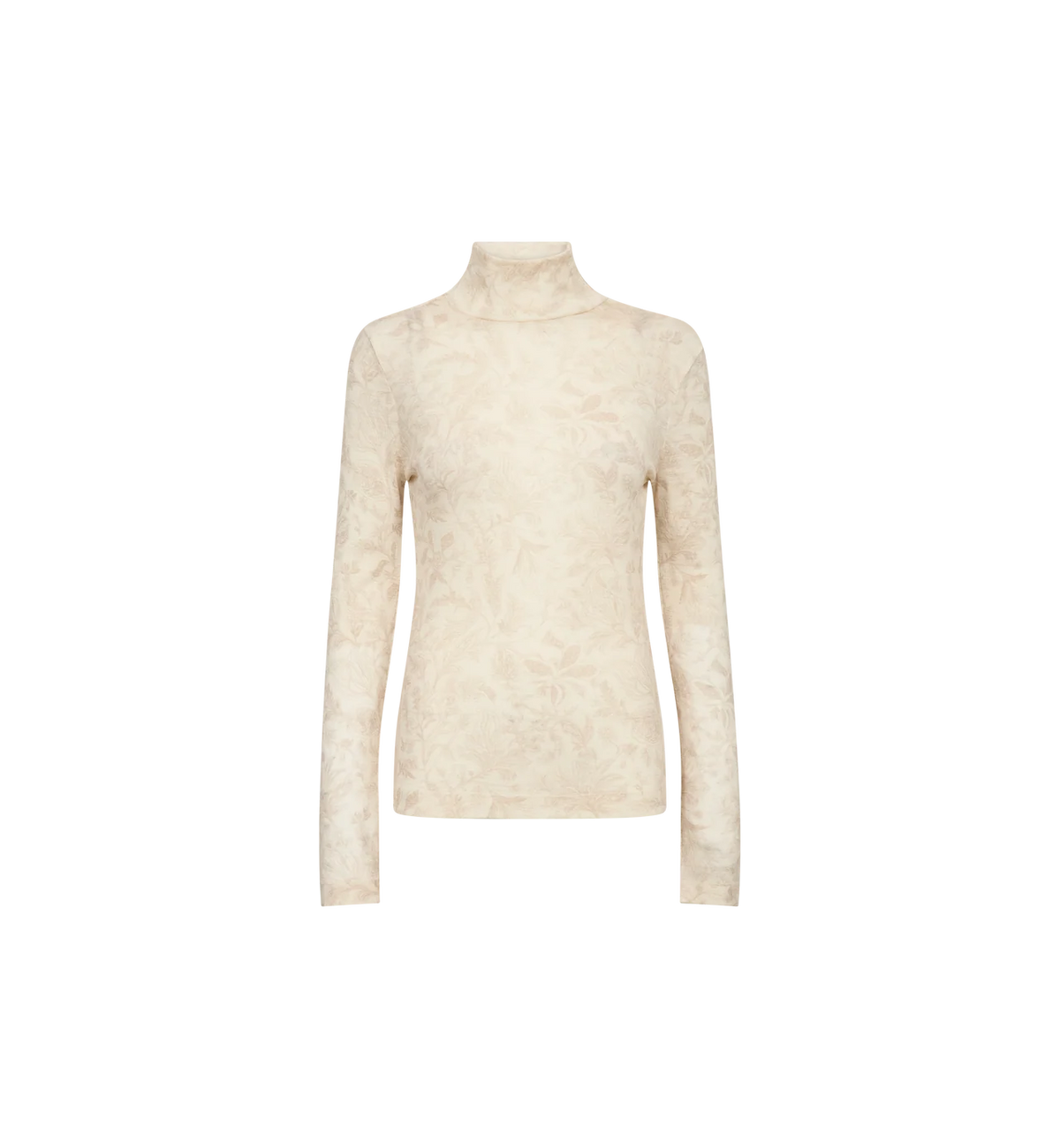 Mos Mosh Xinna Fleur Oxford Tan Turtleneck