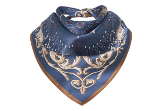 Ane Mone Bonita Shaded Blue Silke Skjerf
