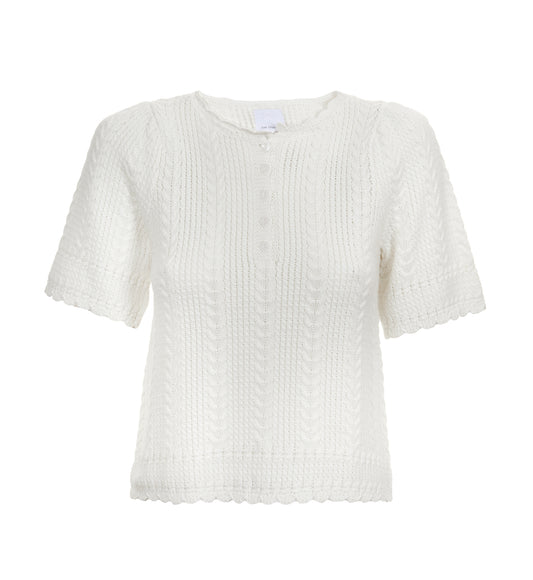 Ane Mone Esmeralda White Pullover
