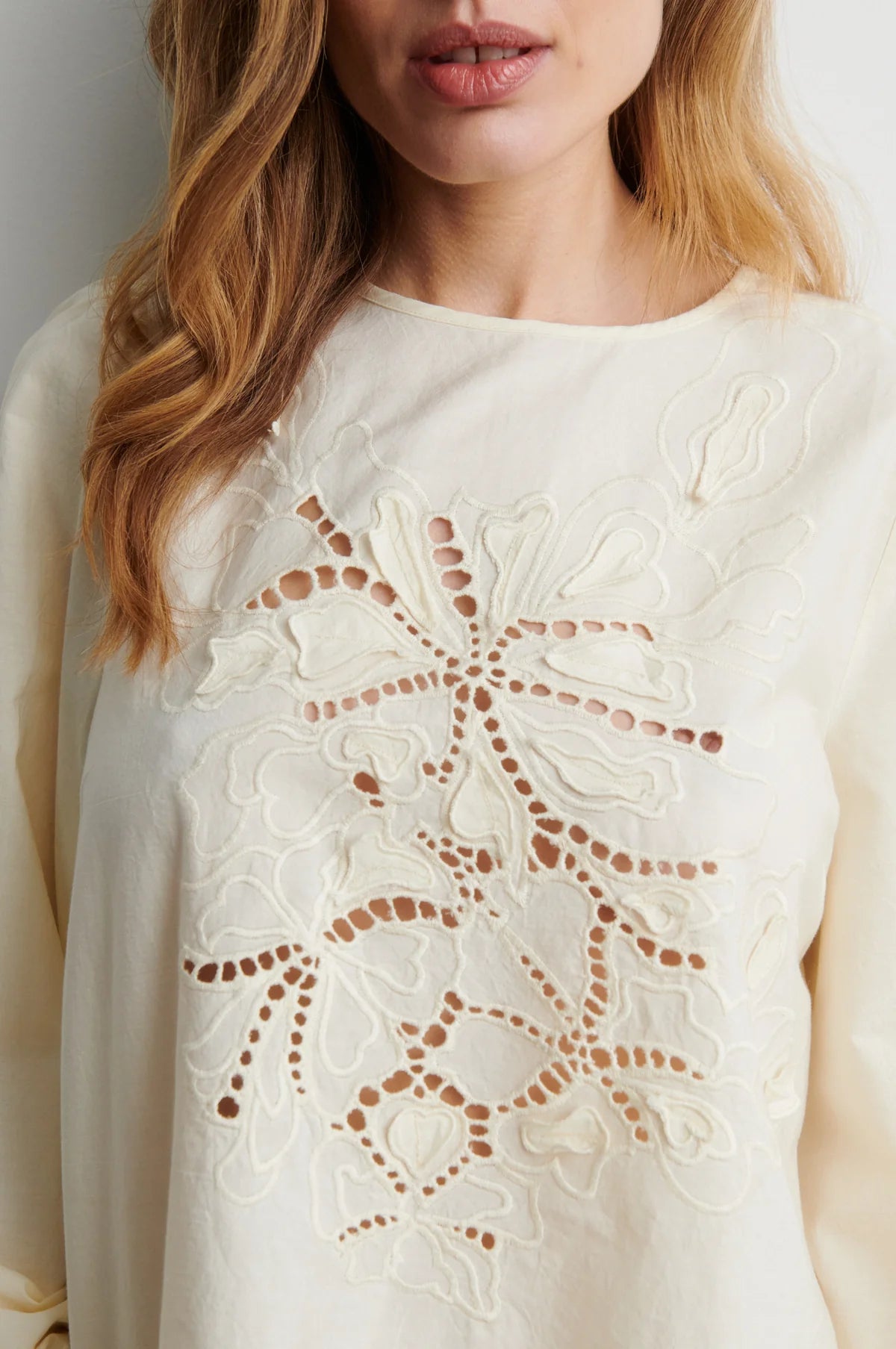 Second Female Reims Offwhite Bluse