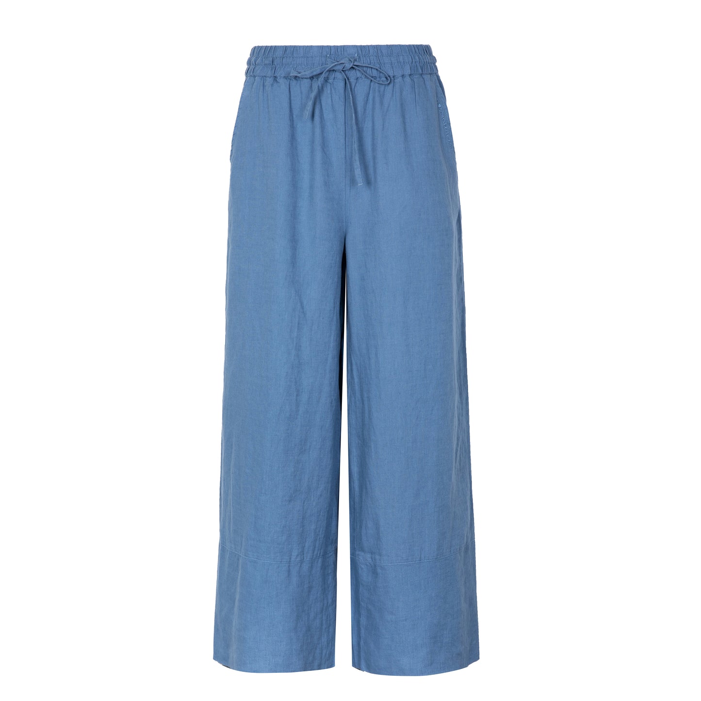 CTMH Lou Wide Washed Blue Pants