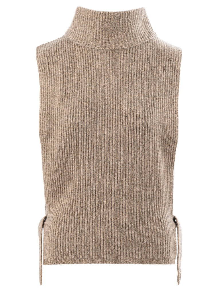 Close To My Heart Amy Bib Fudge Melange Vest