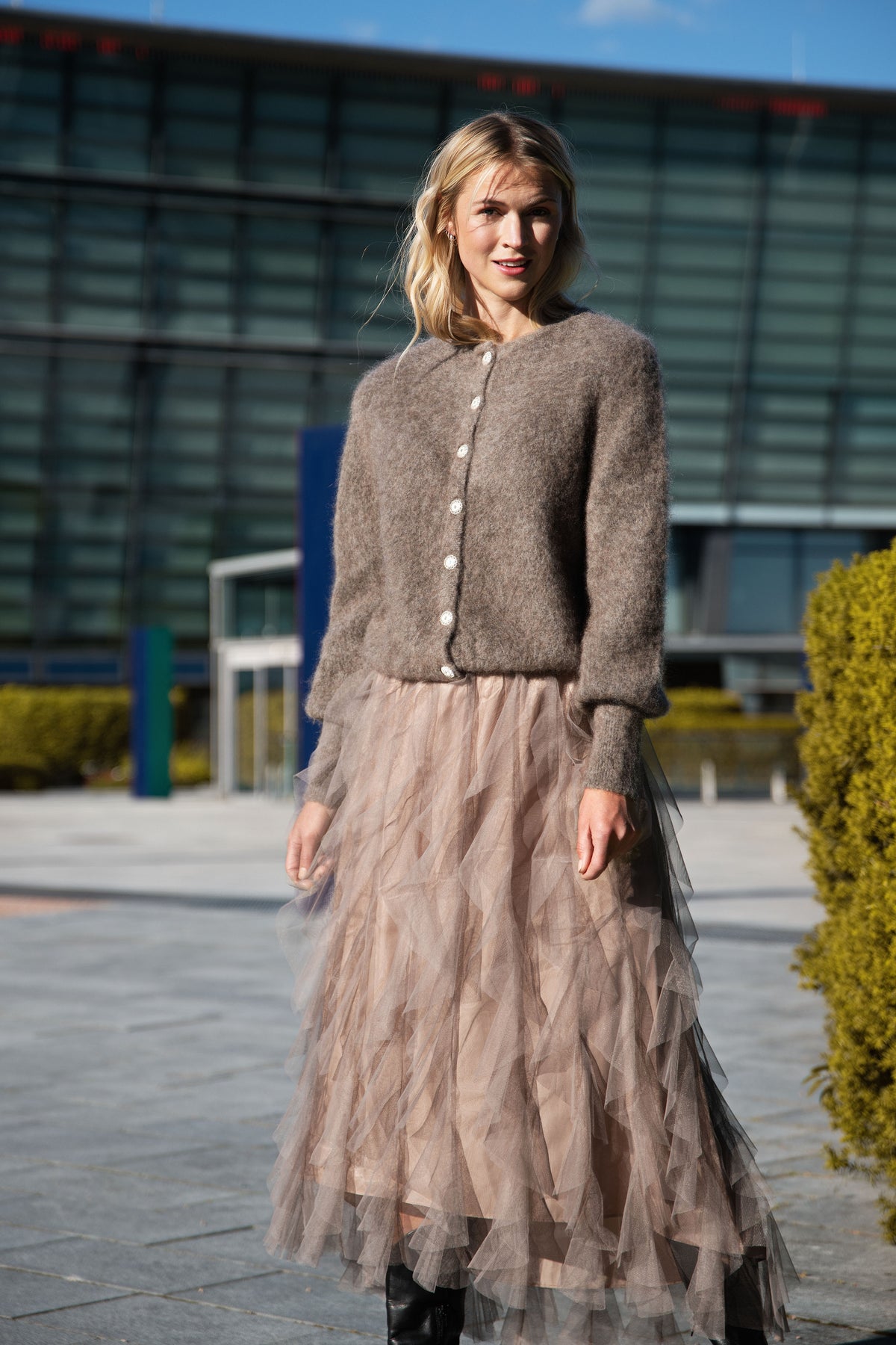 CTMH Valentina Taupe Skjørt