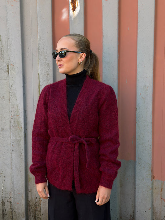 Rêve Caroline Windsor Wine Wrap Cardigan