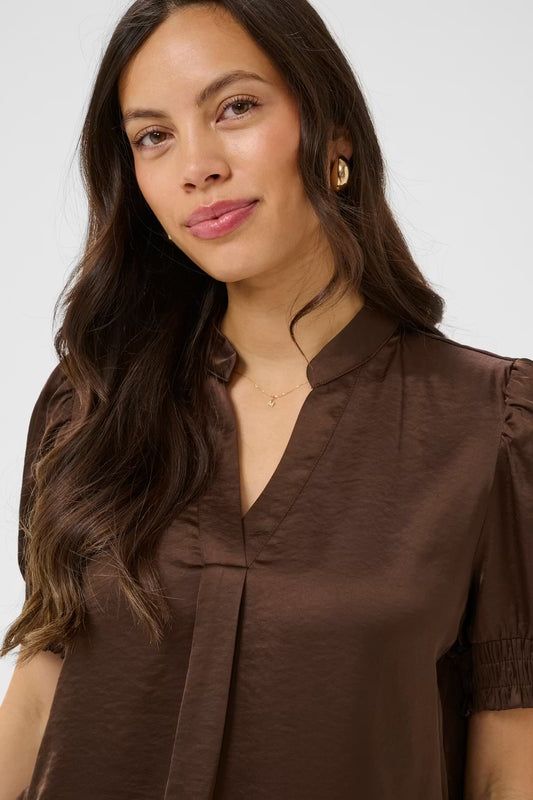 Saint Tropez Panan Major Brown Blouse