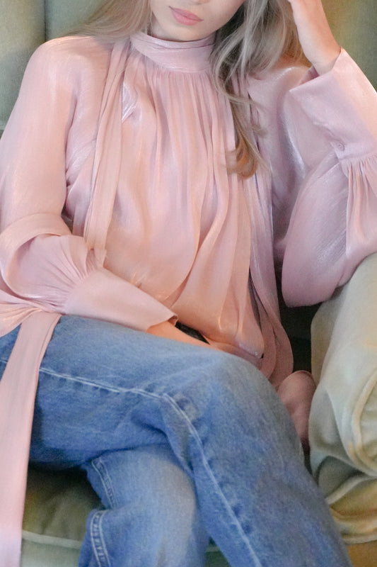 From Paris With Love Bluse Cream