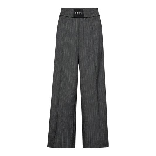 HAUTE L`AMITIE Pin Tailor Track Antracit Pant