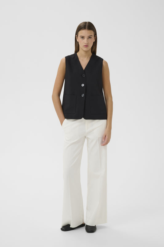 Inwear Zella Wide Whisper White Pant