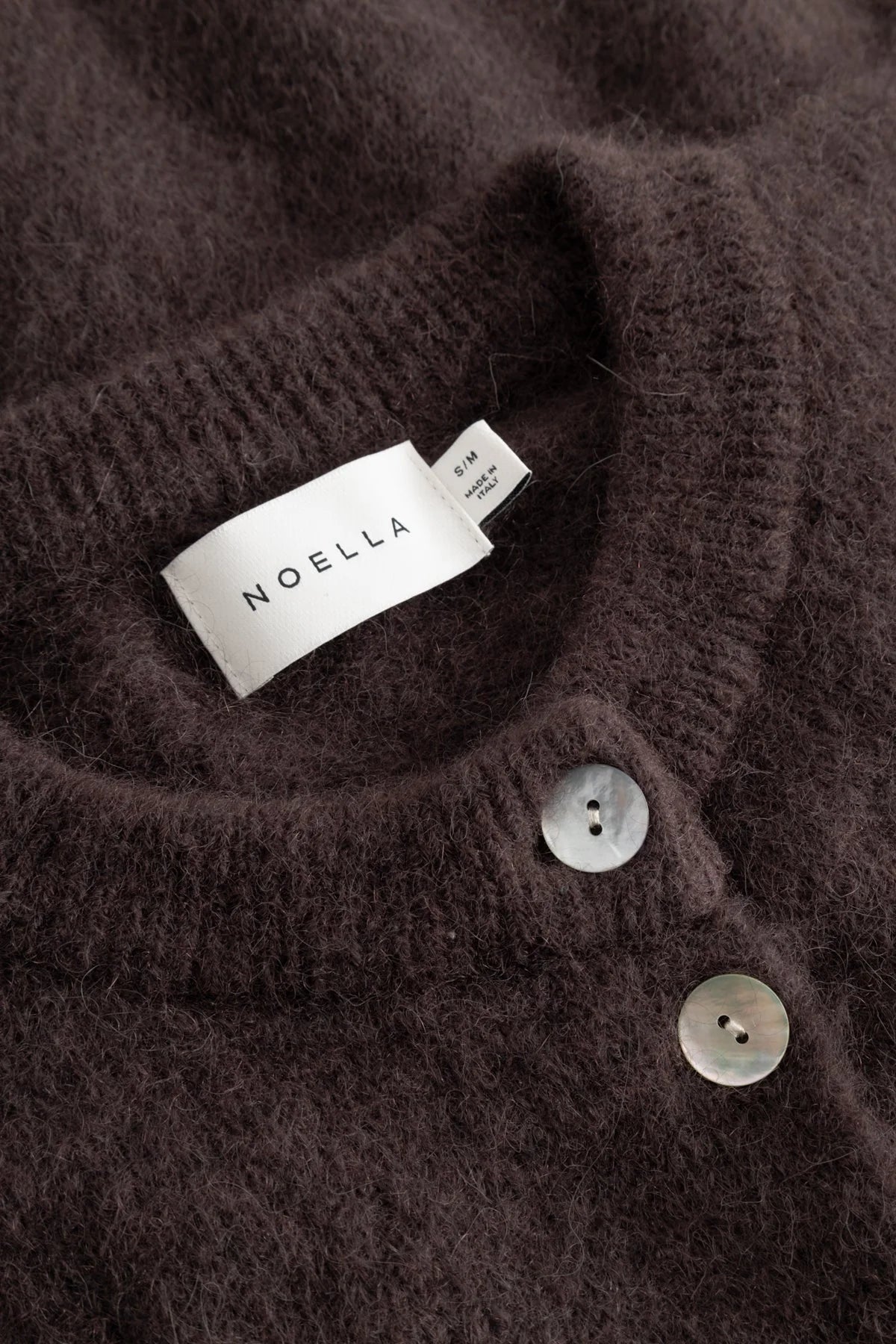 Noella Kae Knit Chocolate Cardigan