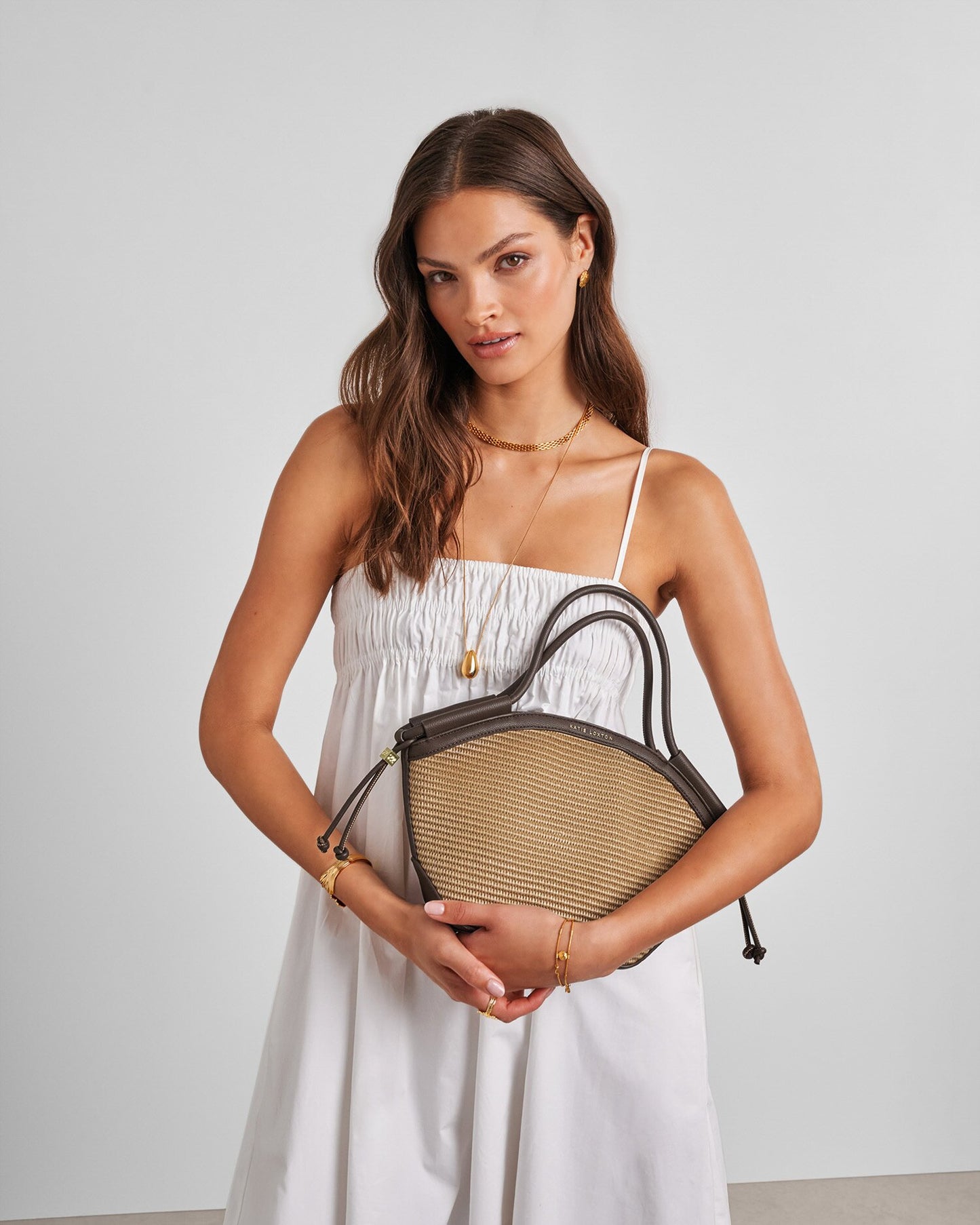 Katie Loxton Florence Mini Tote Natural Bag