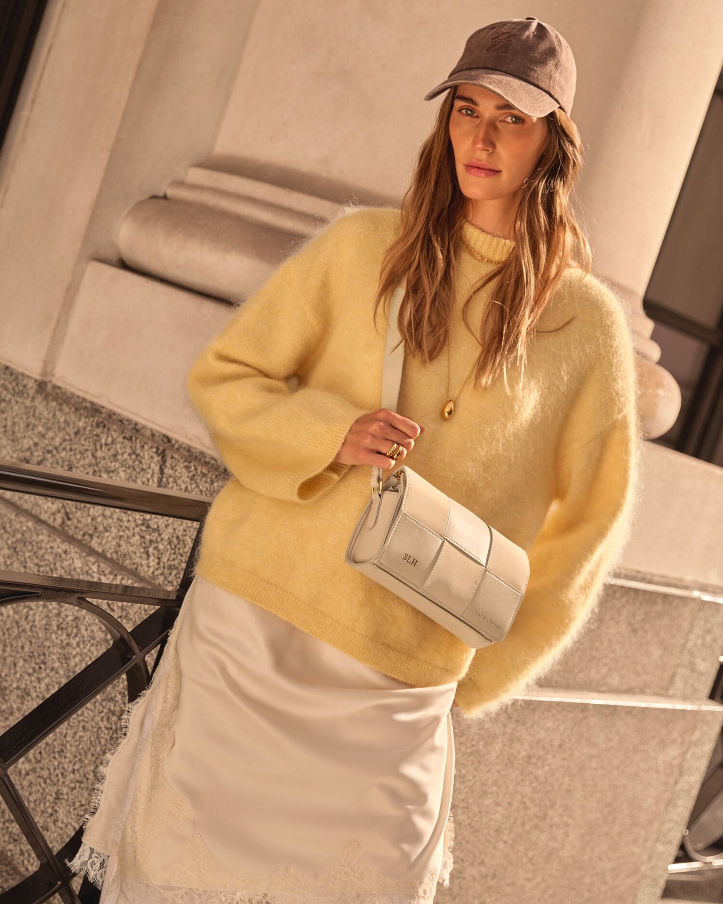 Katie Loxton Taya Crossbody Off White Bag