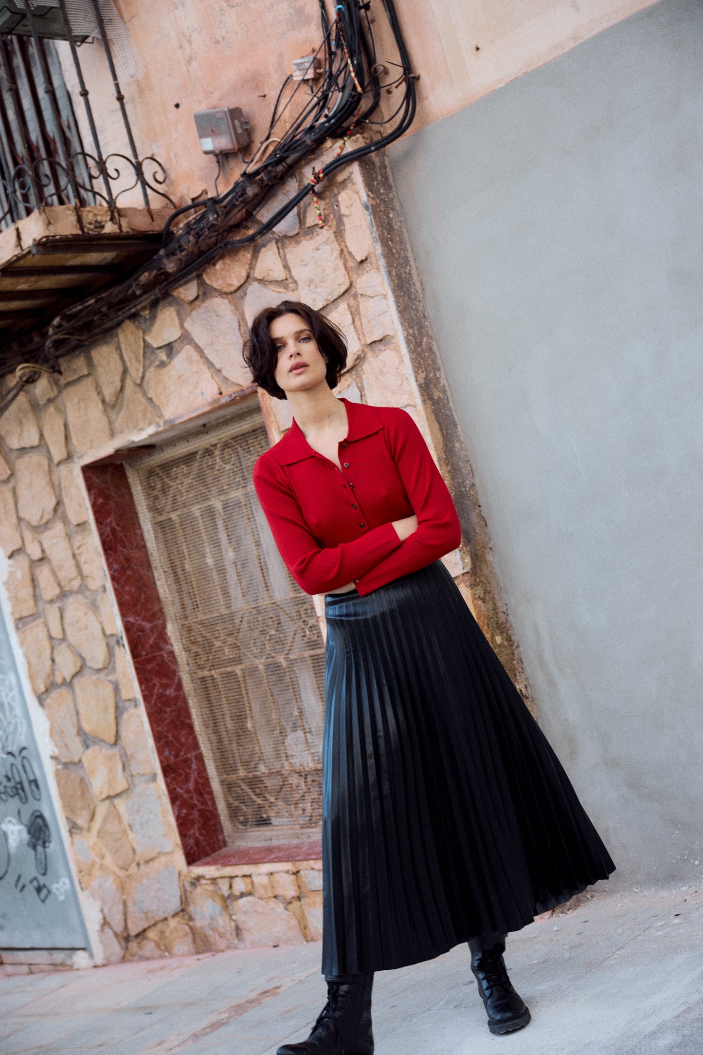 Katrin Uri Livingstone Red Pullover