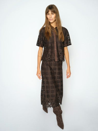 Mos Mosh Bia Checko Lace Skirt