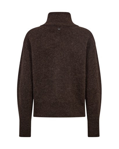 Mos Mosh Thora Knit Zip Delicioso Cardigan