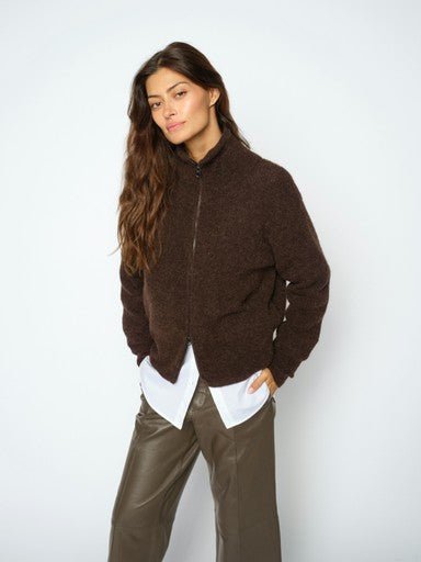 Mos Mosh Thora Knit Zip Delicioso Cardigan