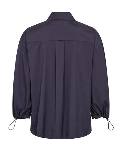 Mos Mosh Vinita 3/4 Salute Navy Shirt