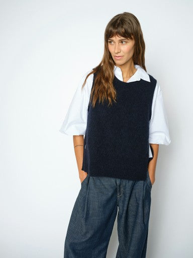 Mos Mosh Thora Tie Knit Vest
