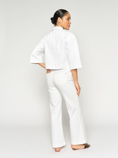Mos Mosh Dara Deluxe Bright White Jeans