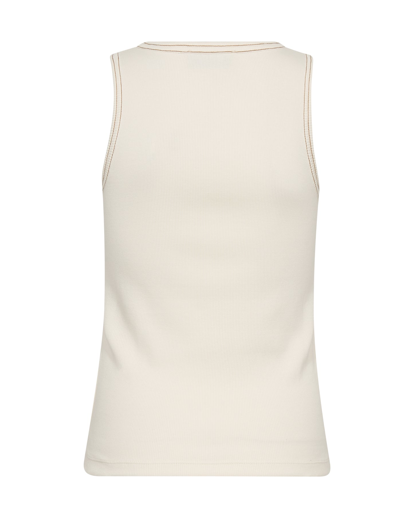 Mos Mosh Ara Rib Tank Ecru Top
