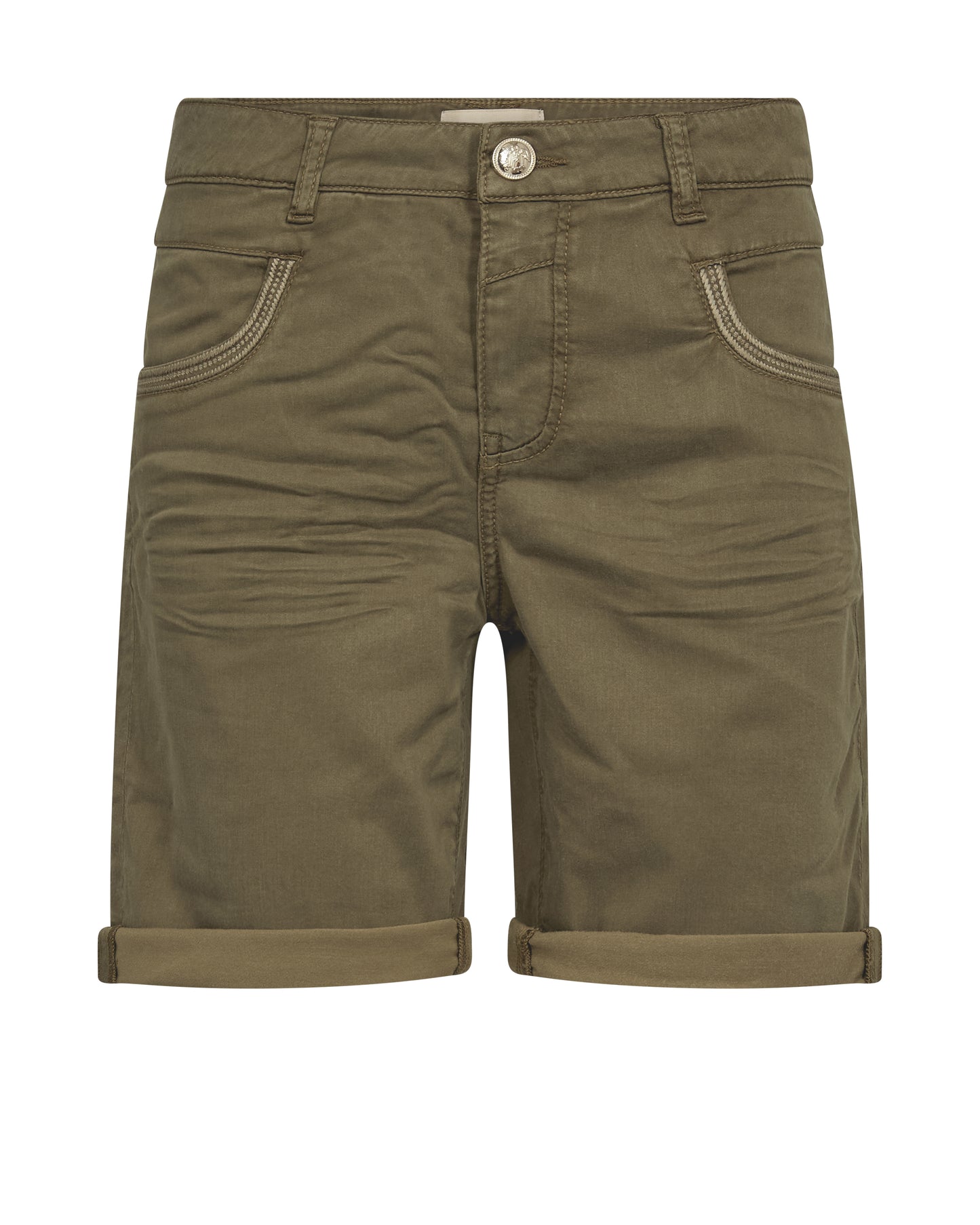 Mos Mosh Naomi Treasure Burnt Olive Shorts