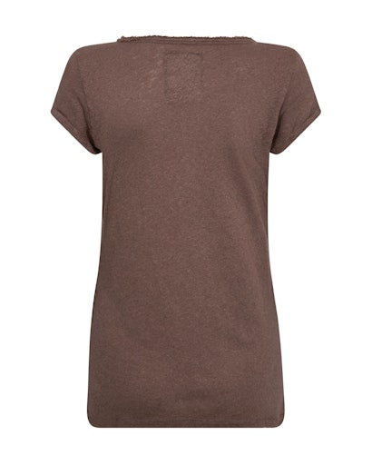 Mos Mosh Troy Coffee Quartz T-Skjorte