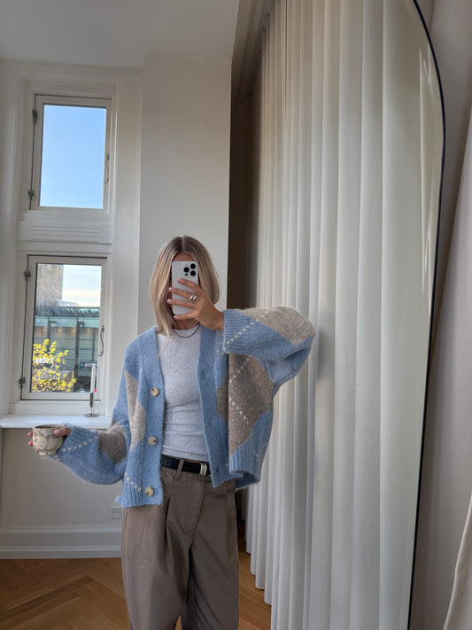 Noella N-Laiana Knit Sky Blue Cardigan