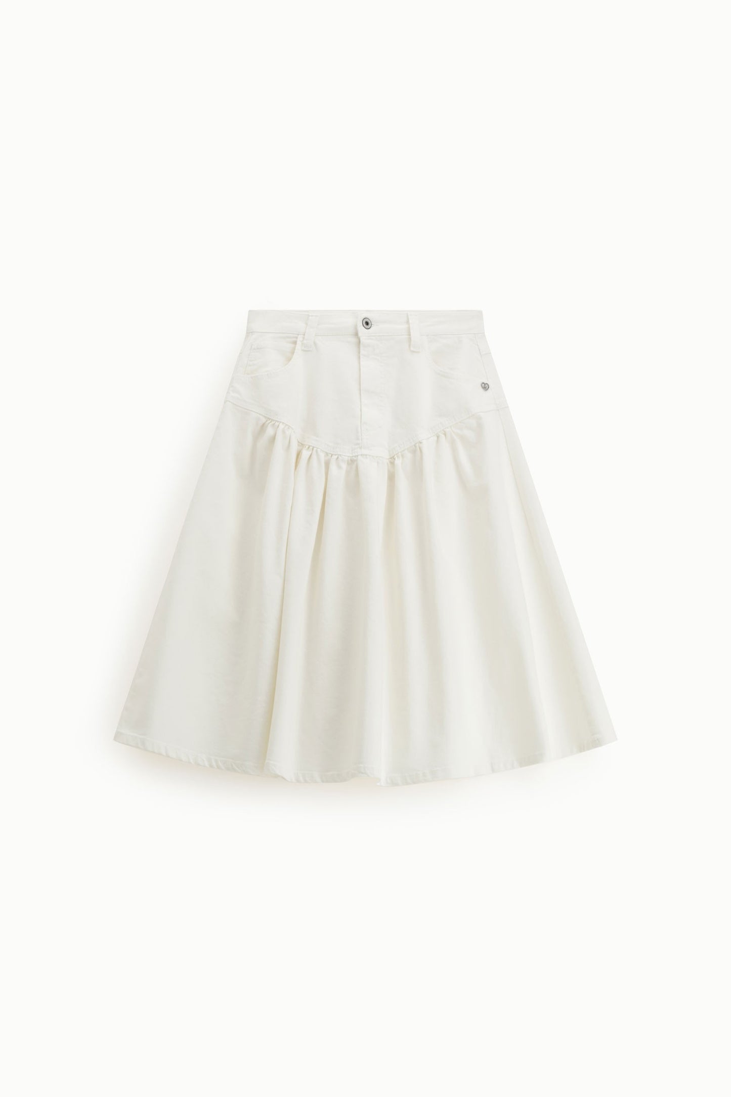 Please Anna Unbleached Cotton Skirt