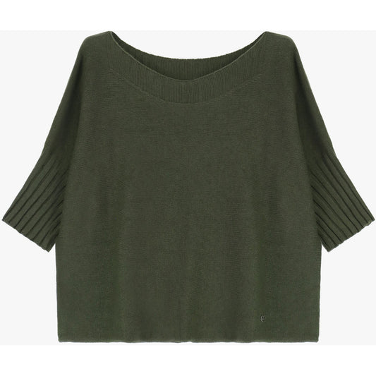 Please Boatneck Oliva Sweater