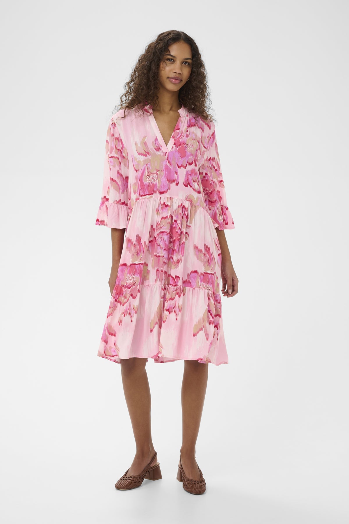 Saint Tropez Eda Poppy Shaded Dress