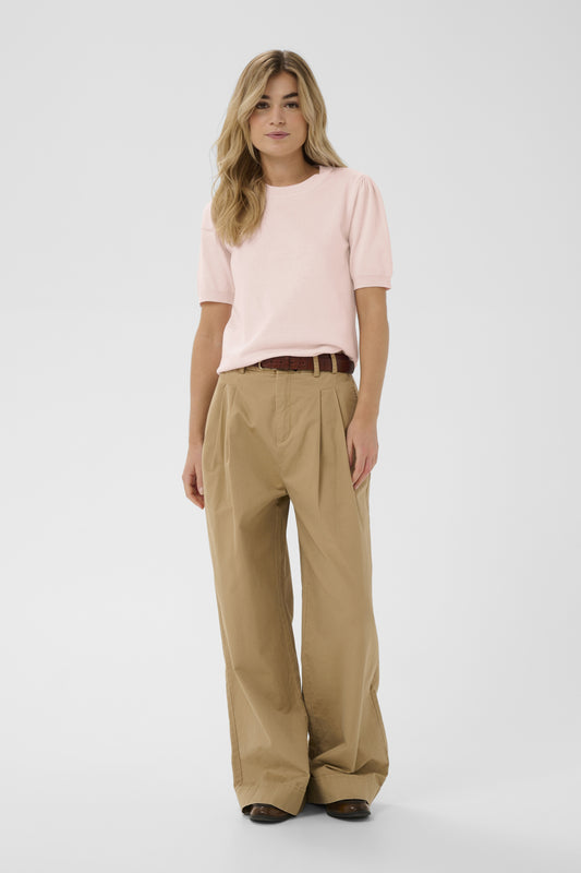 Saint Tropez Mila SS Chalk Pink Genser