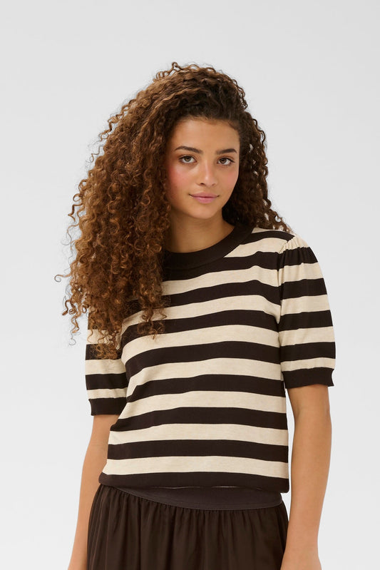 Saint Tropez SS Block Stripe Pullover