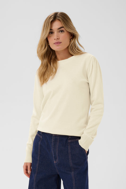 Saint Tropez Mila Seedpearl Melange Genser