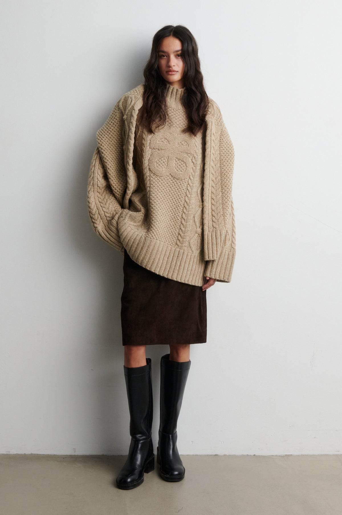 Second Female Zonie Suede Skirt