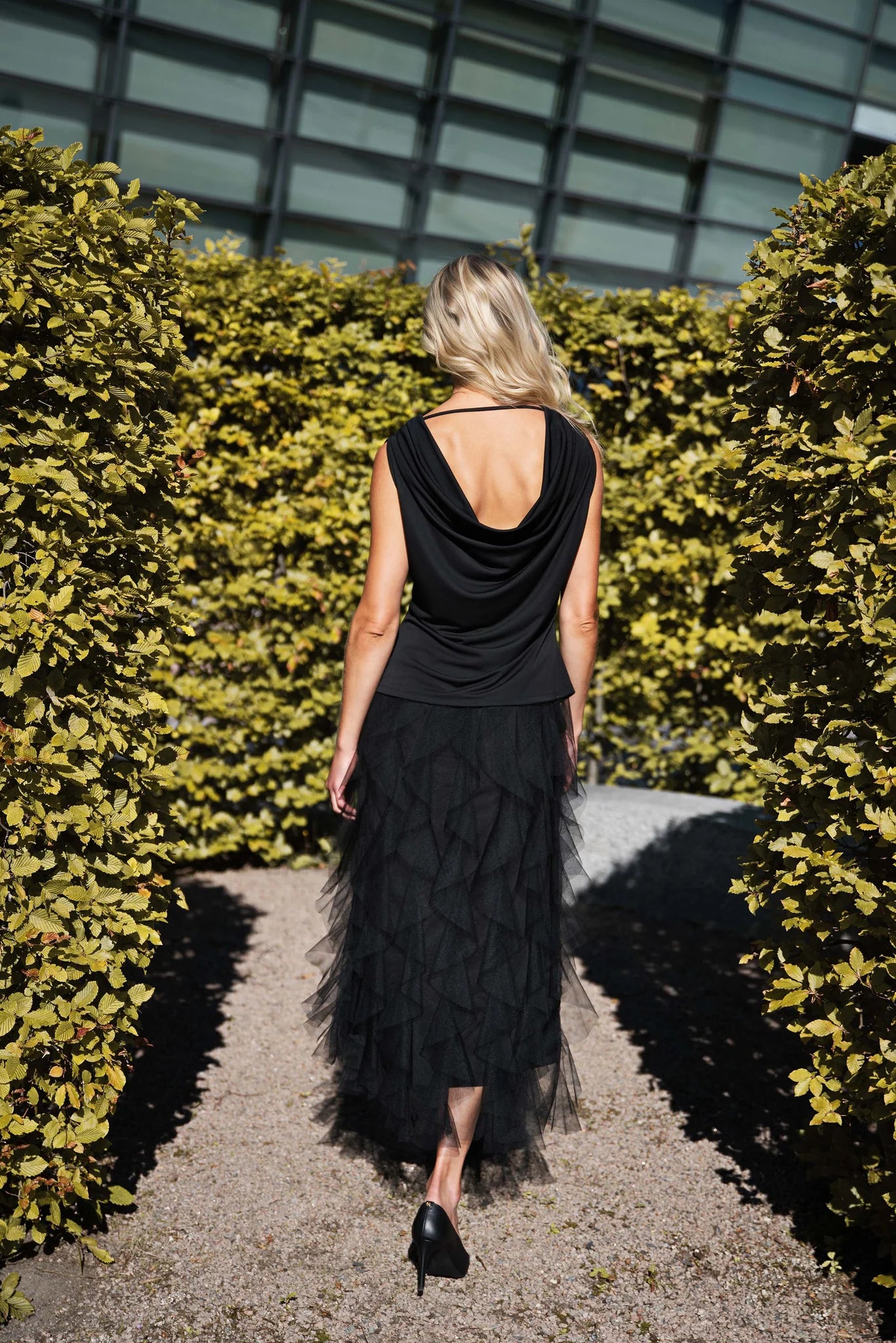 CTMH Valentina Sort Skjørt