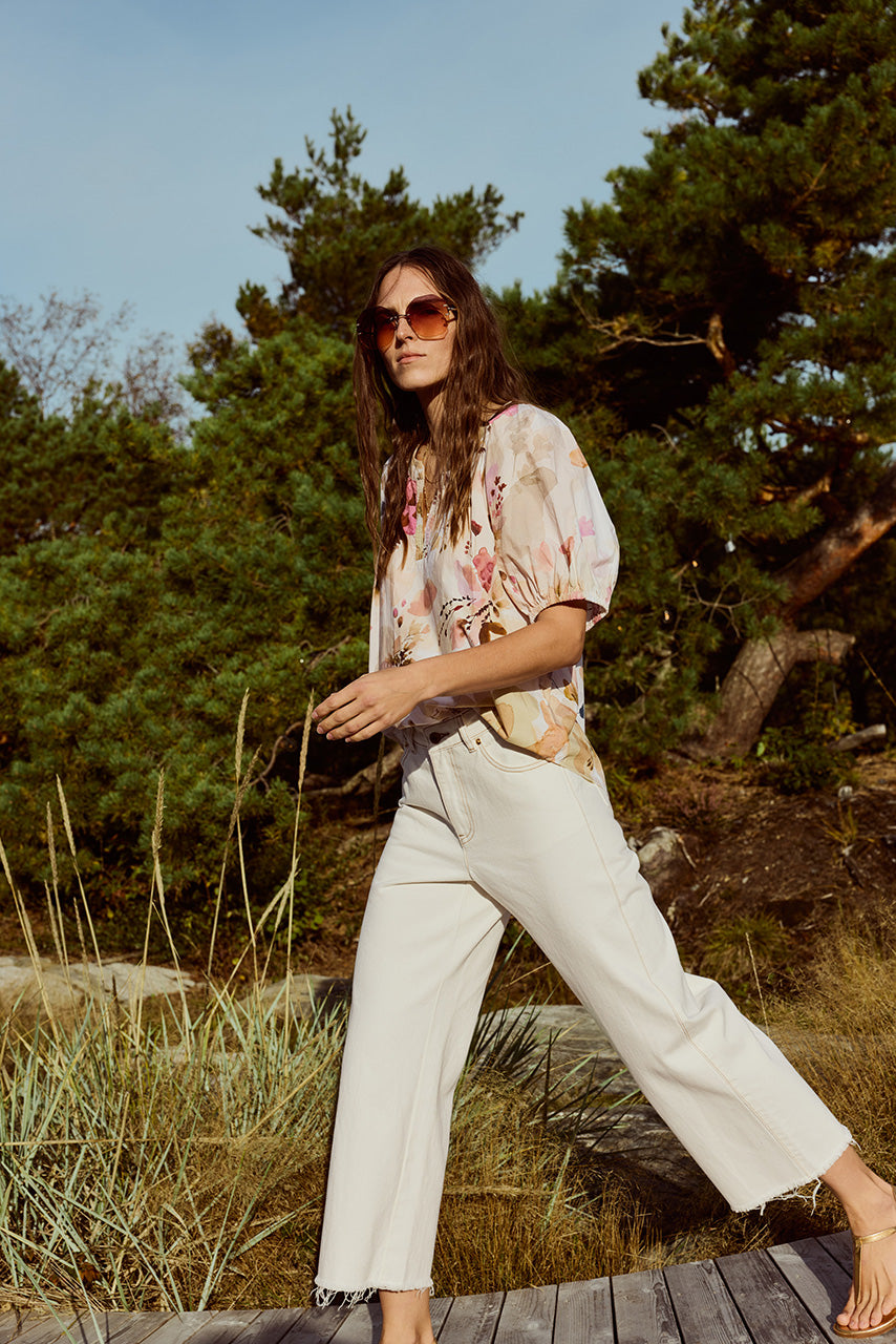 Katrin Uri Rouge Kenza Blouse