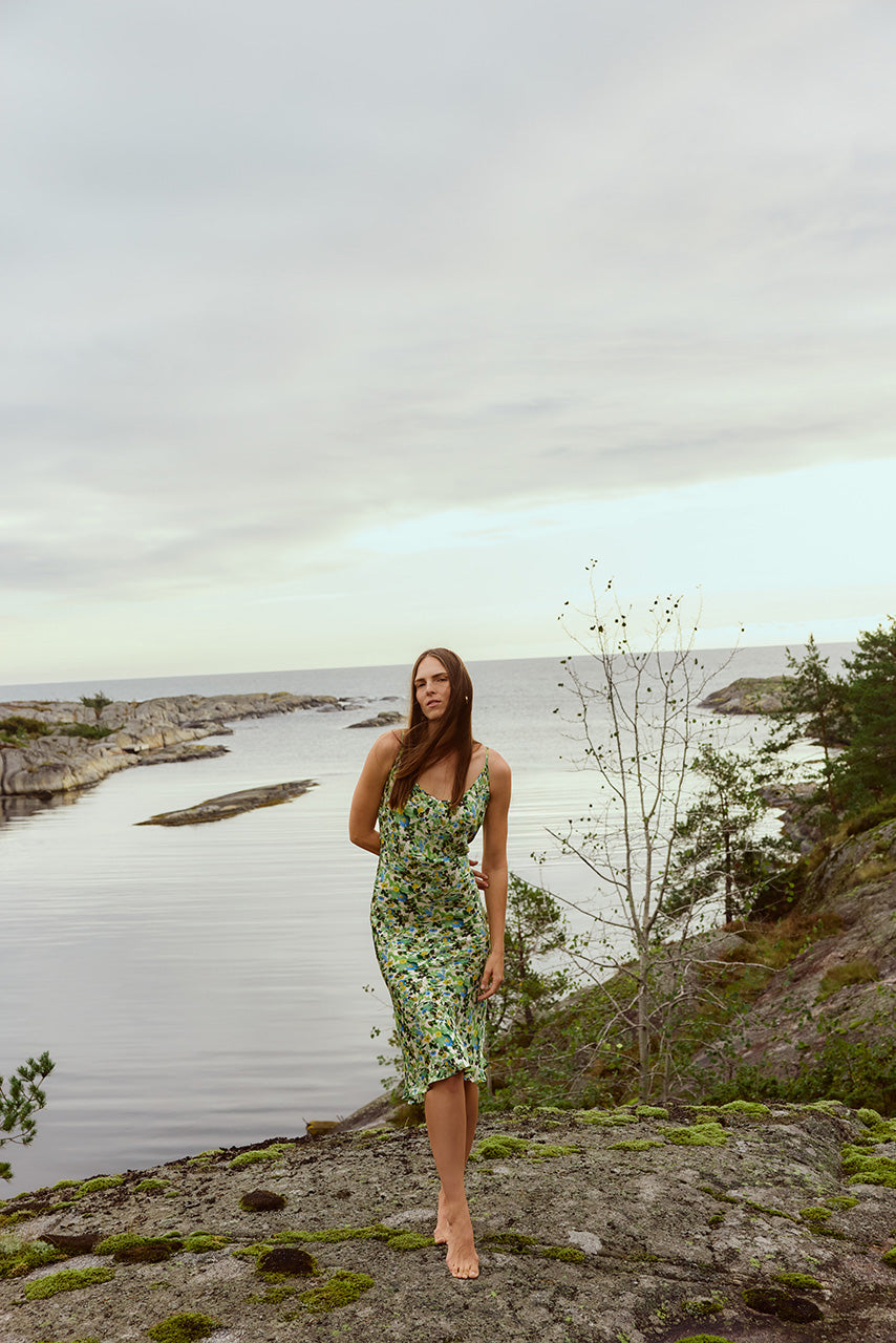 Katrin Uri Spring Breeze Green Dress