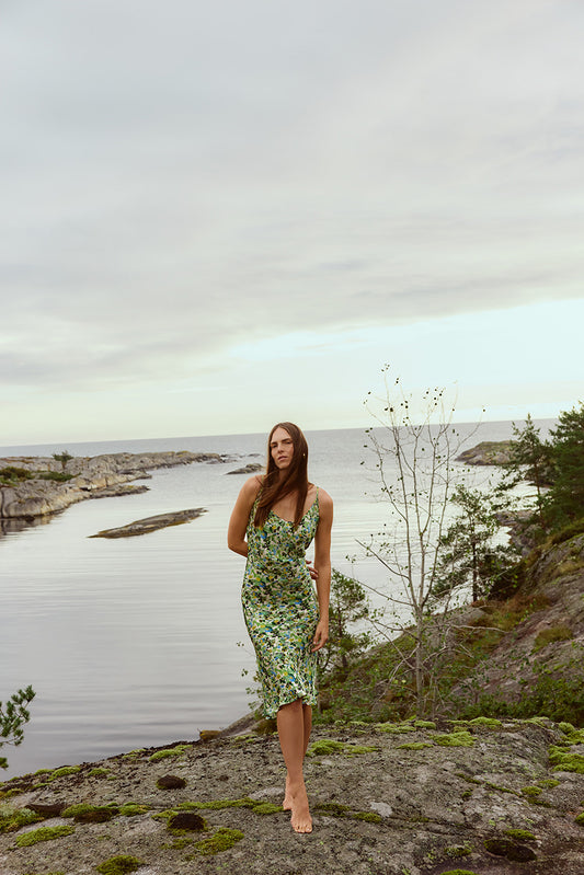 Katrin Uri Spring Breeze Green Dress