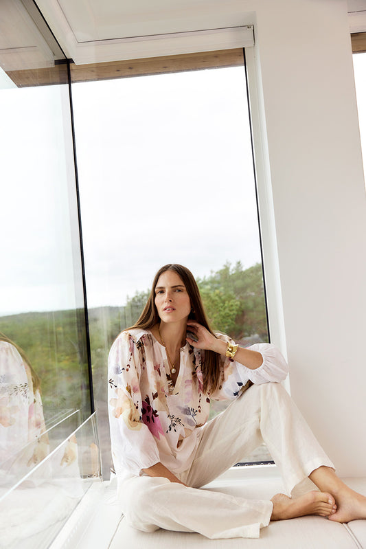 Katrin Uri Rouge Kenza Blouse