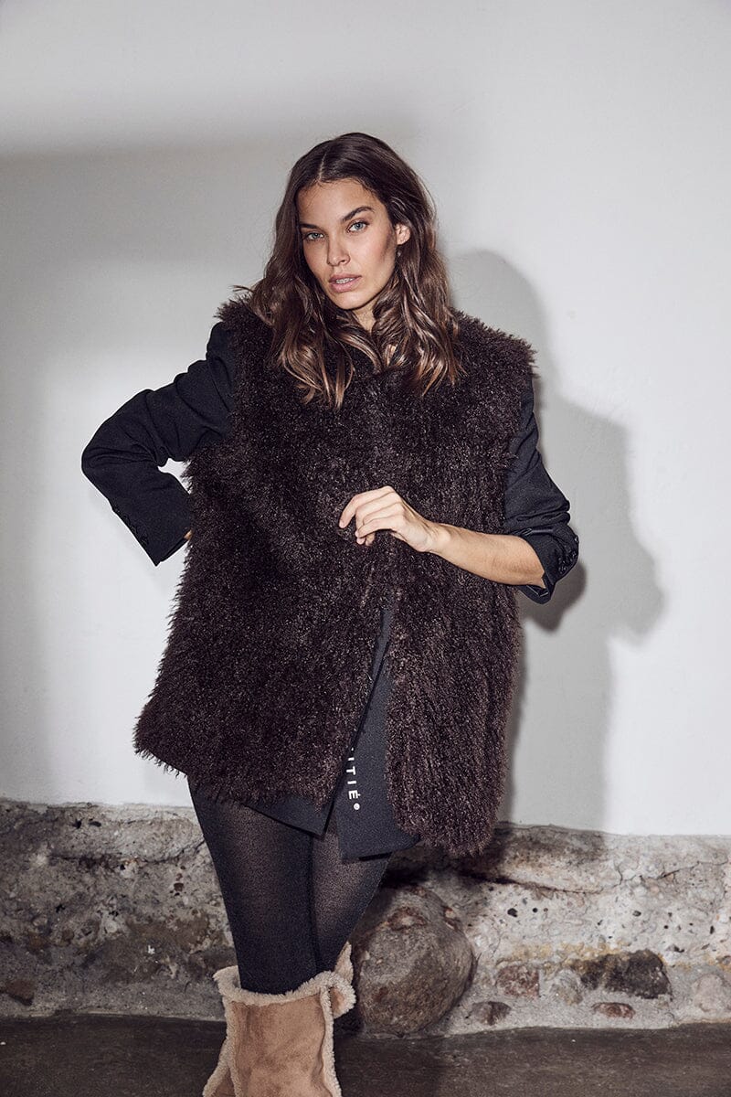 HAUTE L`AMITIE Lagotto Fur Vest
