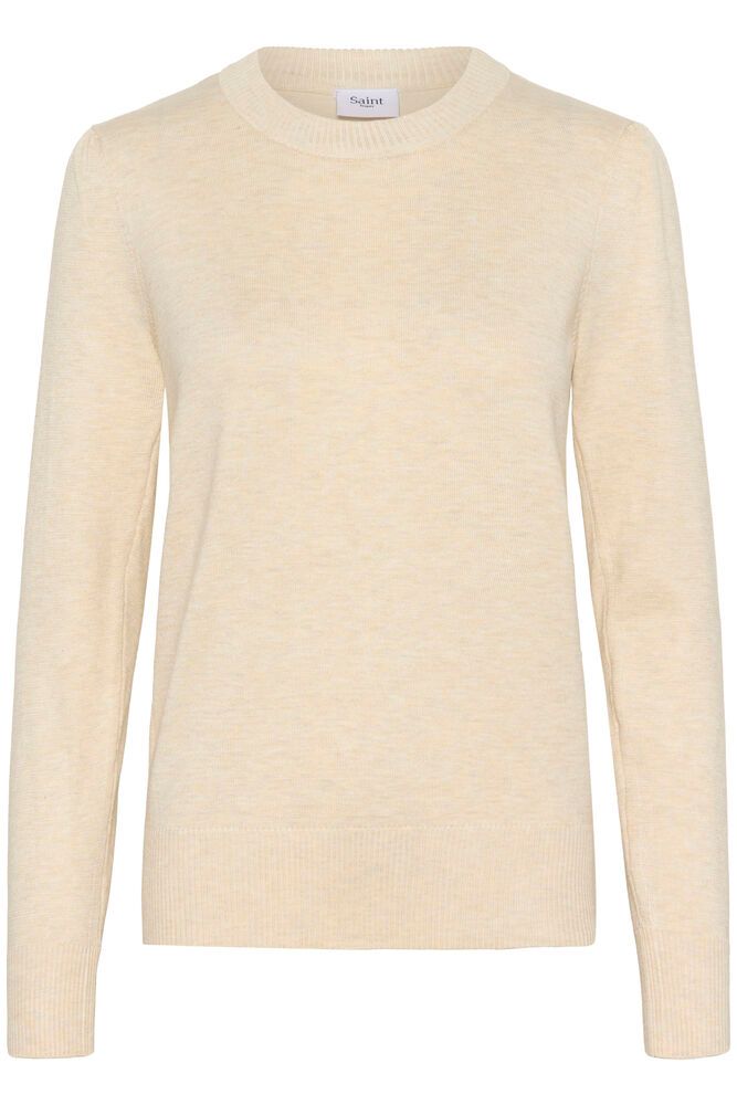 Saint Tropez Mila Brown Rice Melange Genser