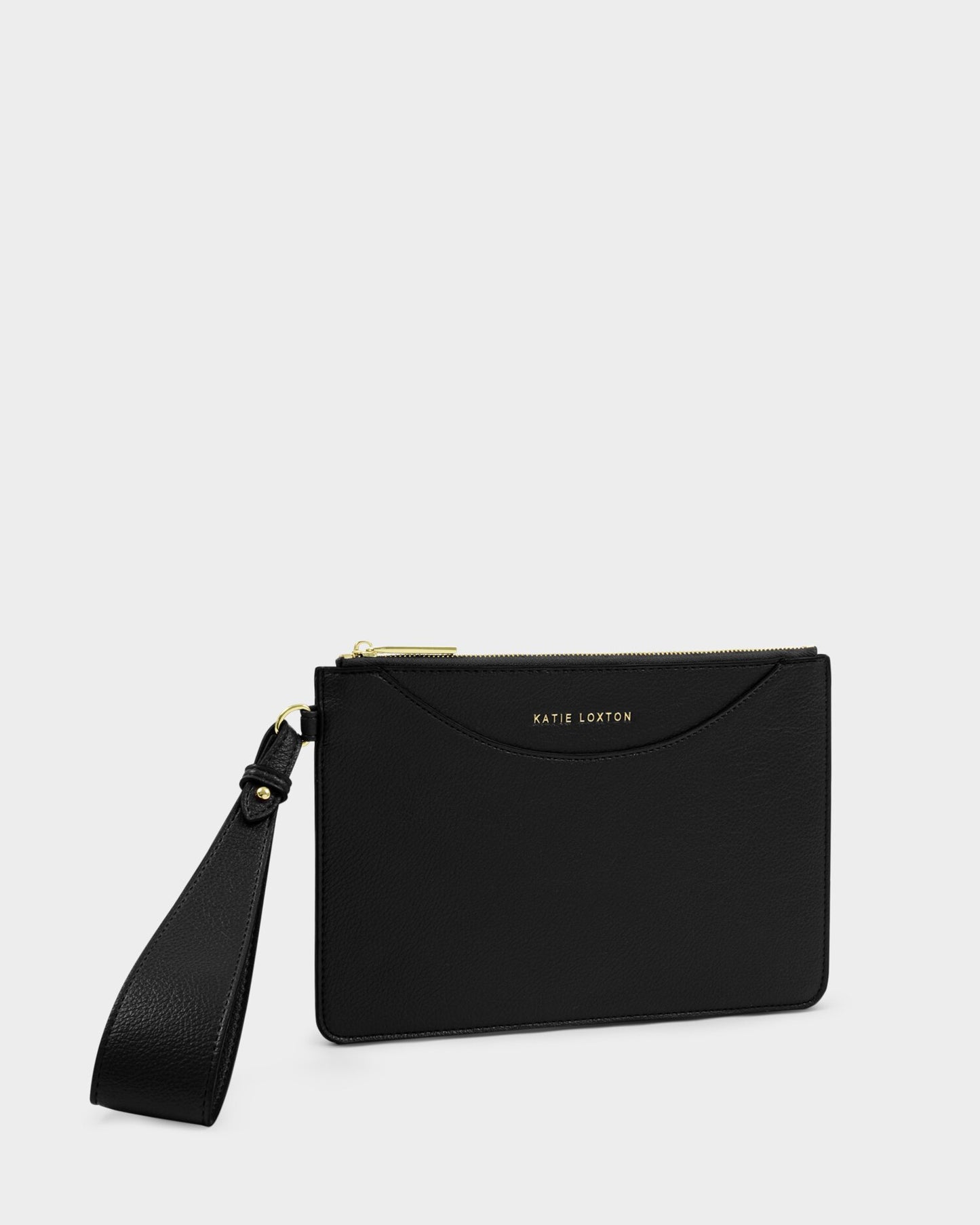 Katie Loxton Alba Wristlet Black Pouch